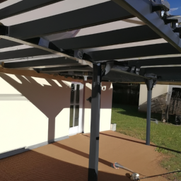 Réaménagement de pergola en aluminium Saint-Martin